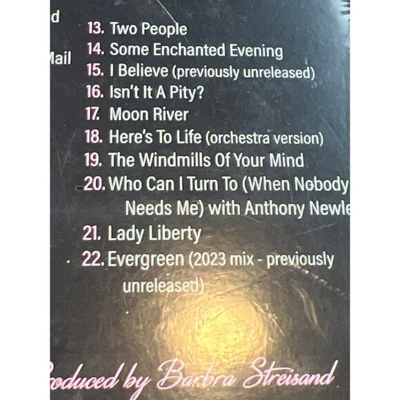 Barbra Streisand Evergreens CD 22 Songs Personally Selected By Barbra Lot Of 4 - Picture 7 of 7